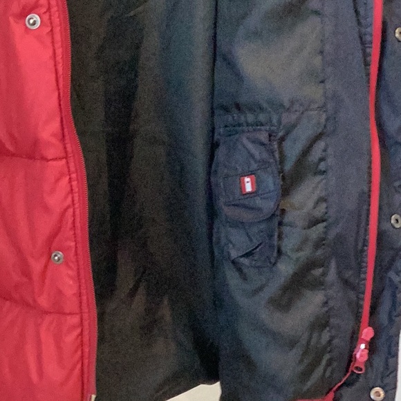 Men’s Bosideng puffer jacket, black and red, Size 180/96A (Large) - Picture 8 of 10